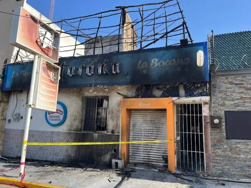 Incendian restaurantes en Coatzacoalcos