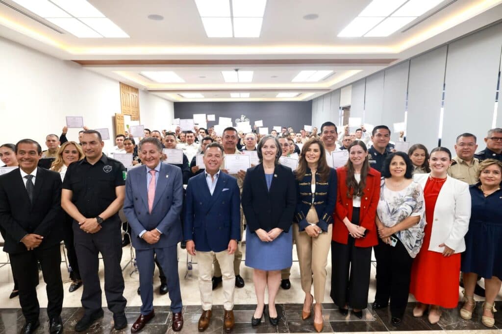 Cierre del proyecto ‘Inglés para Seguridad de Estadios’ por parte del Gobierno de Jalisco y el Consulado de Estados Unidos en Guadalajara de cara al Mundial 2026