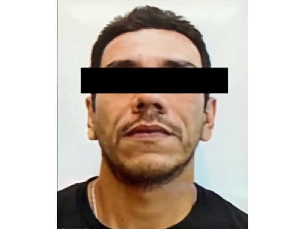 David “N”, alias “Mando 20”, detenido en Colima, presunto líder del CJNG vinculado a la explosión en Michoacán que dejó seis muertos.