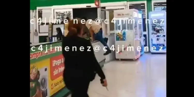 Descubren a fardera y se arma un caos