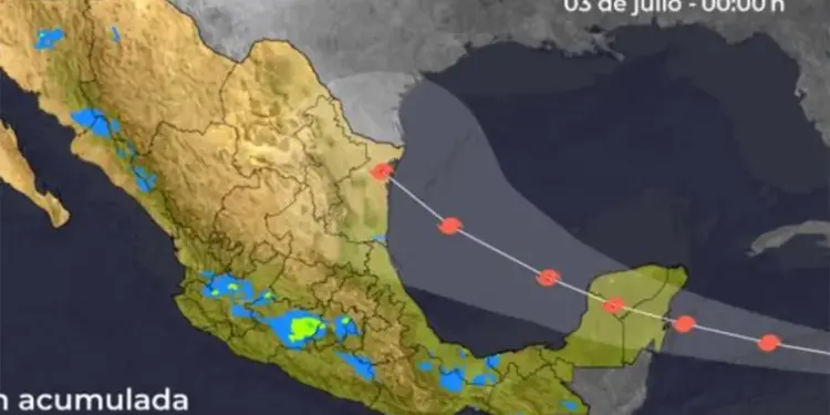 Desalojan a habitantes de Tulum y FCP por ‘Beryl’