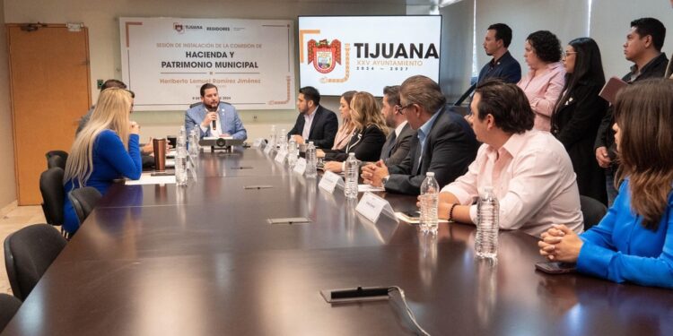 QUEDÓ FORMALMENTE INSTALADA LA COMISIÓN DE HACIENDA Y PATRIMONIO MUNICIPAL DEL XXV AYUNTAMIENTO DE TIJUANA
