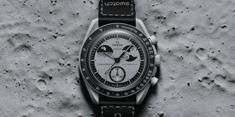 MoonSwatch: el esplendor de la Tierra vista desde la Luna