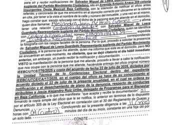 Ruiz Uribe es exonerado por el IEEBC tras denuncia por supuesta promoción personalizada