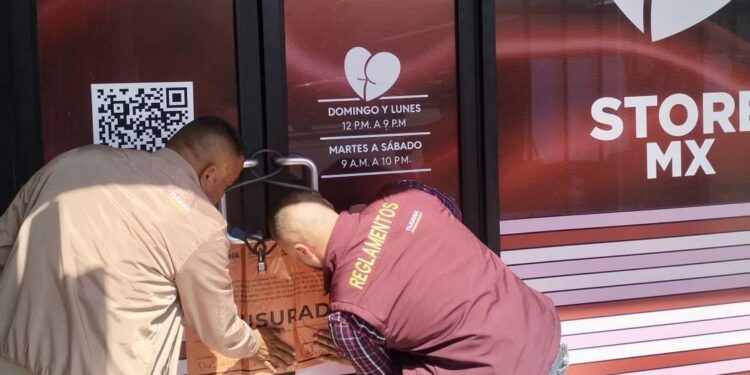 Clausura Gobierno Municipal establecimiento sin permiso de operación y faltas en medidas de seguridad