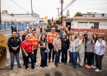 Inicia XXV Ayuntamiento de Tijuana obras de reencarpetado en Delegación La Mesa