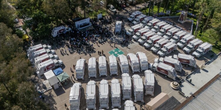 Amplía gobierno de Ismael cobertura de recolección de basura con 129 nuevos camiones y 327 rutas en Tijuana