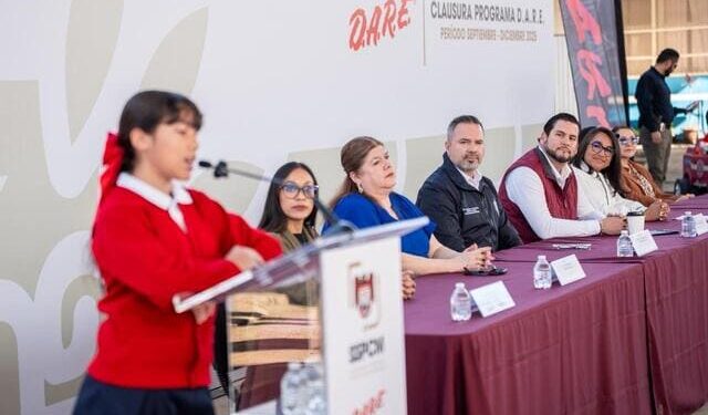 Encabeza Ismael Burgueño clausura del programa D.A.R.E. en beneficio de más de 6 mil estudiantes